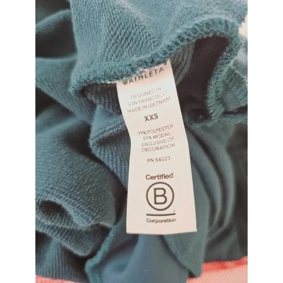 Athleta Crosstown Track Half Zip Long Sleeves Above Knee Athletic Dress XXS 00 - Picture 8 of 14